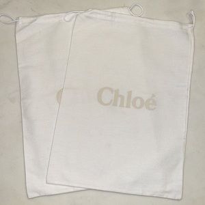 Authentic Chloe Shoe Dust Bags